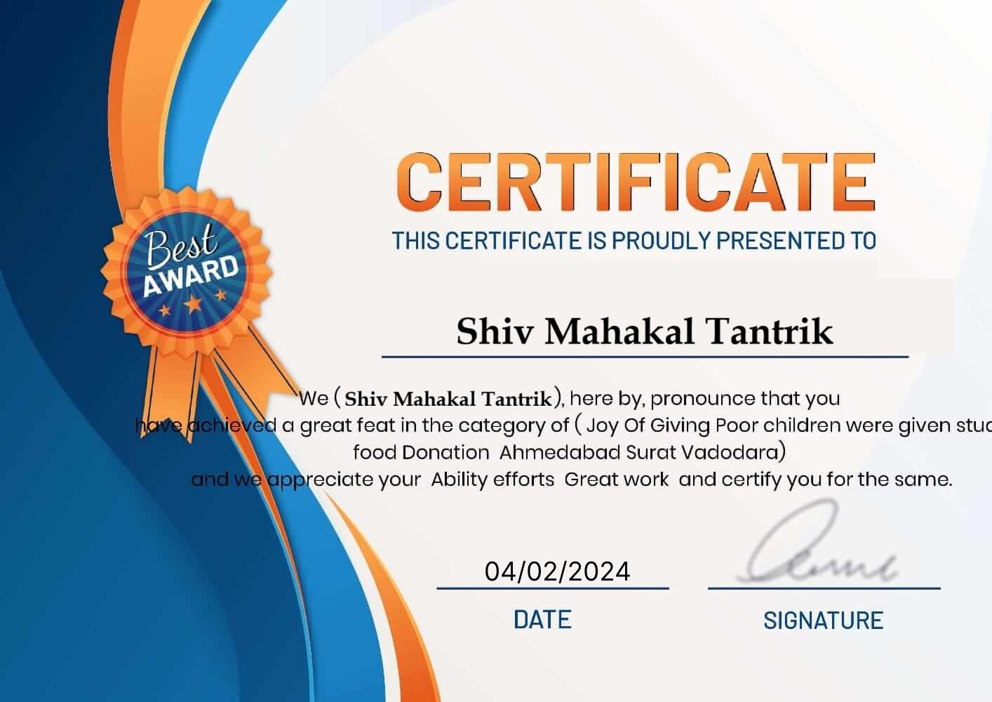 Award 3